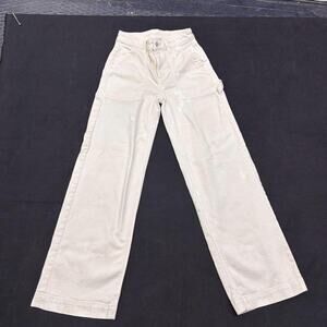 Carpenter Jeans American Eagle Cream Wide Leg *flaw